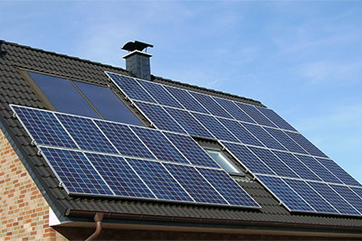 Solar panels in San Pedro del Pinatar