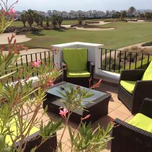 La Torre Golf Resort - our middle terrace - absolutely adore it