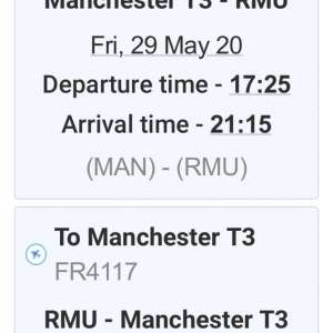 Flights from Manchester to Corvera